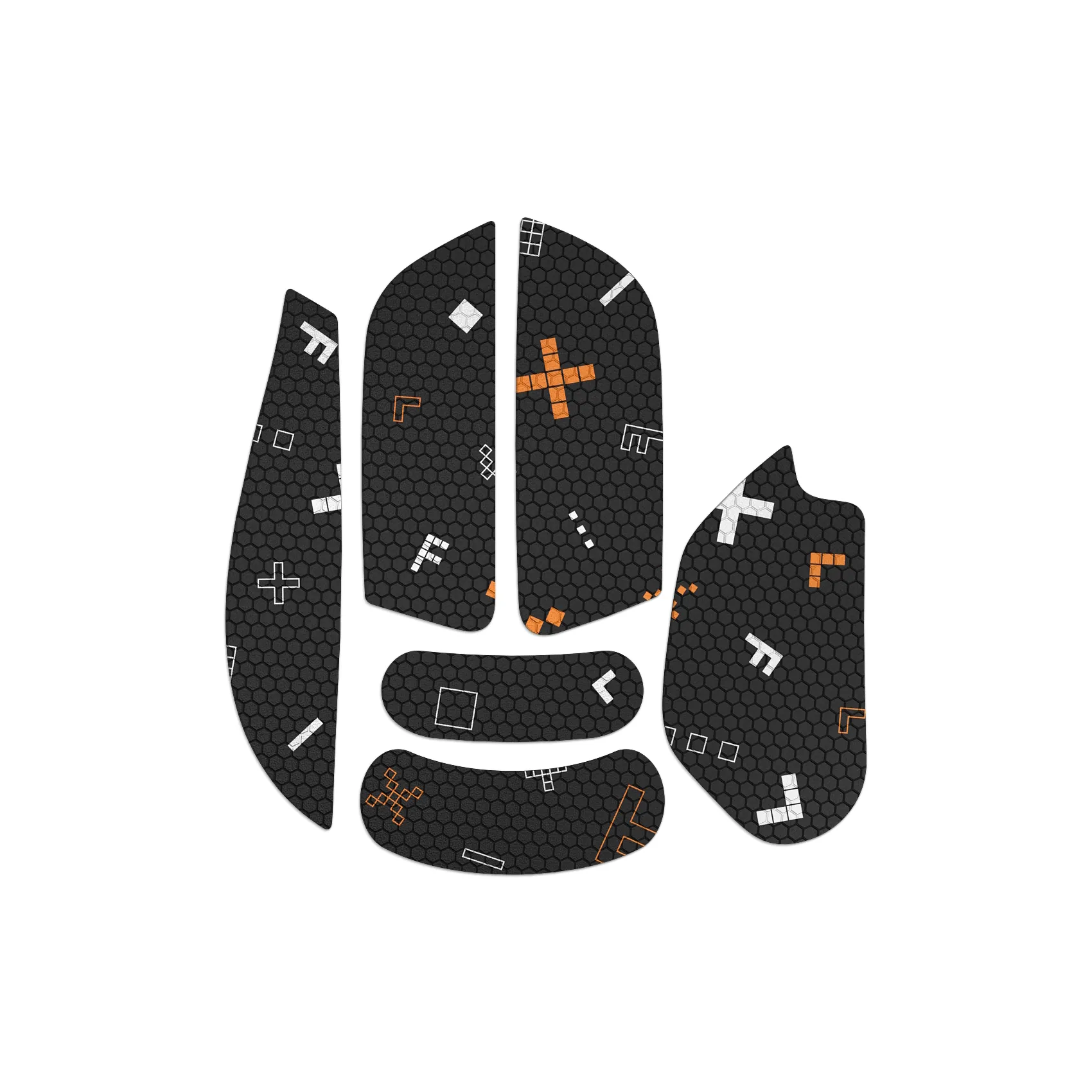 Gripy FeetGlide do Keychron M7 w Warszawie i Polsce widok z góry