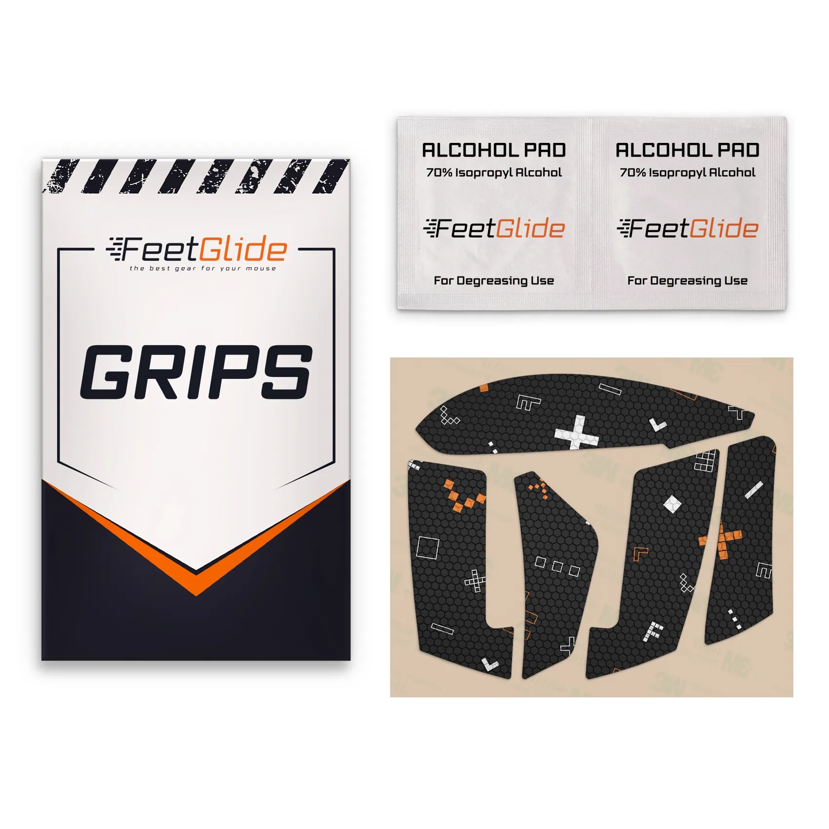 Накладки FeetGlide для Logitech MX Master / MX Master 2S комплект поставки