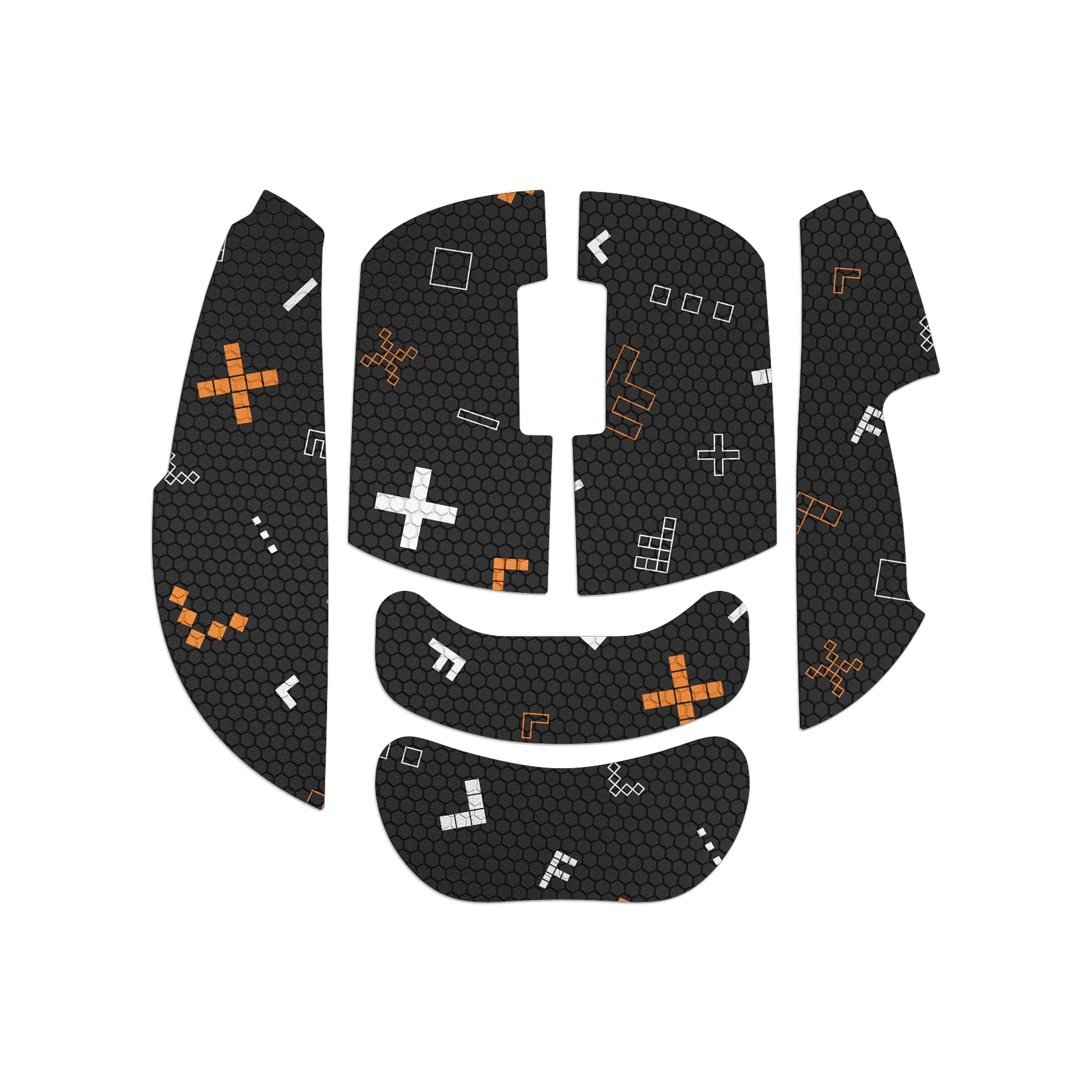 Накладки FeetGlide для Ninjutso Sora V2 вид сверху