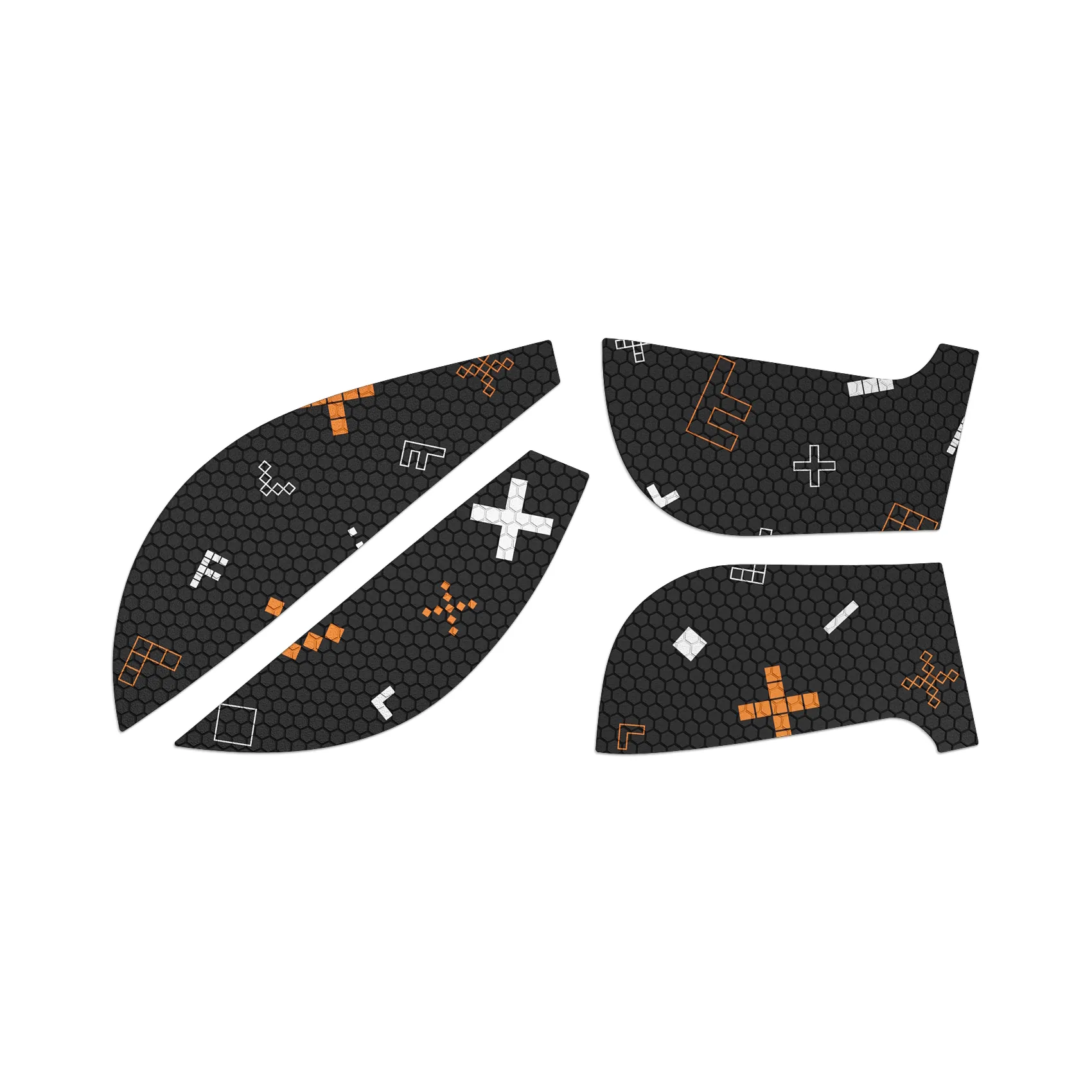 Zowie EC1-B EC1-C EC1-CW EC1-DW_1 Gripy FeetGlide do Zowie EC1-B / EC1-C / EC1-CW / EC1-DW w Warszawie i Polsce widok z góry