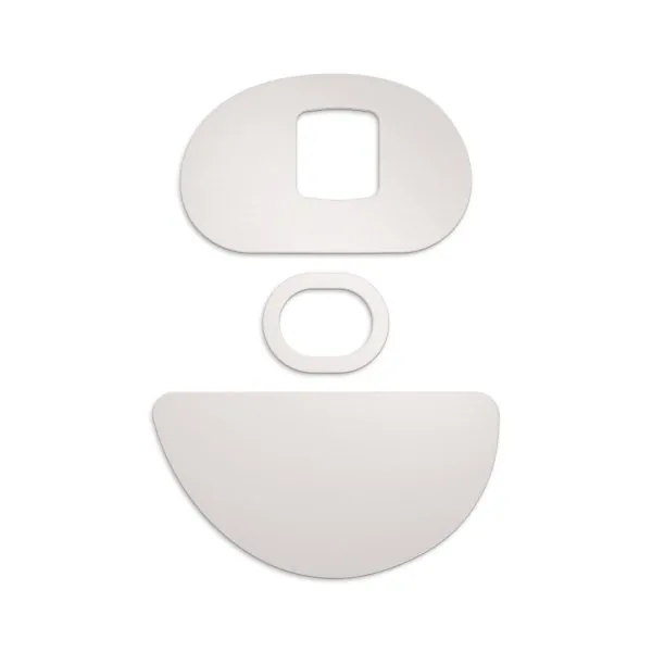 FeetGlide Skates for Zowie EC1-DW / EC2-DW / EC3-DW - top view