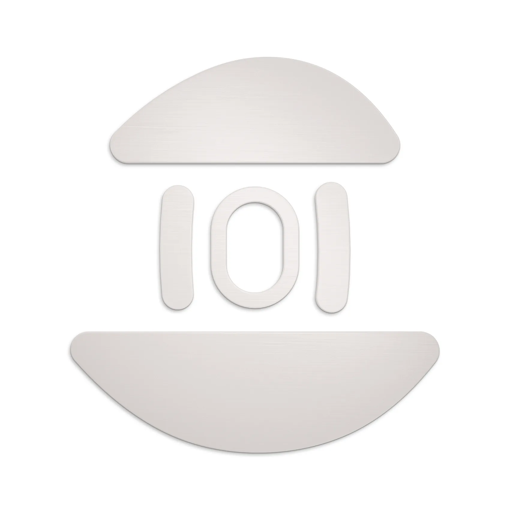 Глайды Keychron M5 фото сверху