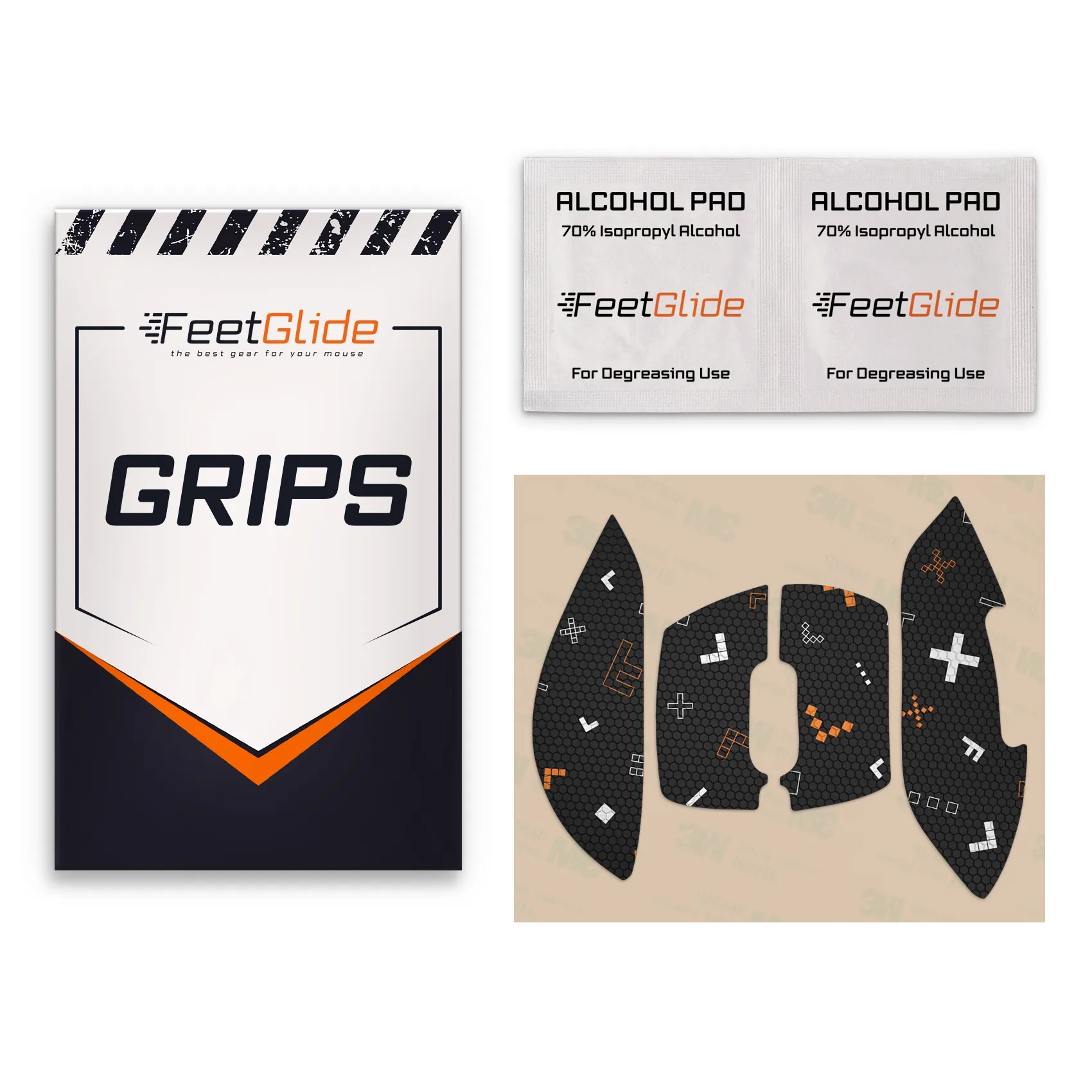 Razer Pro Click_3 Накладки FeetGlide для Razer Pro Click комплект поставки