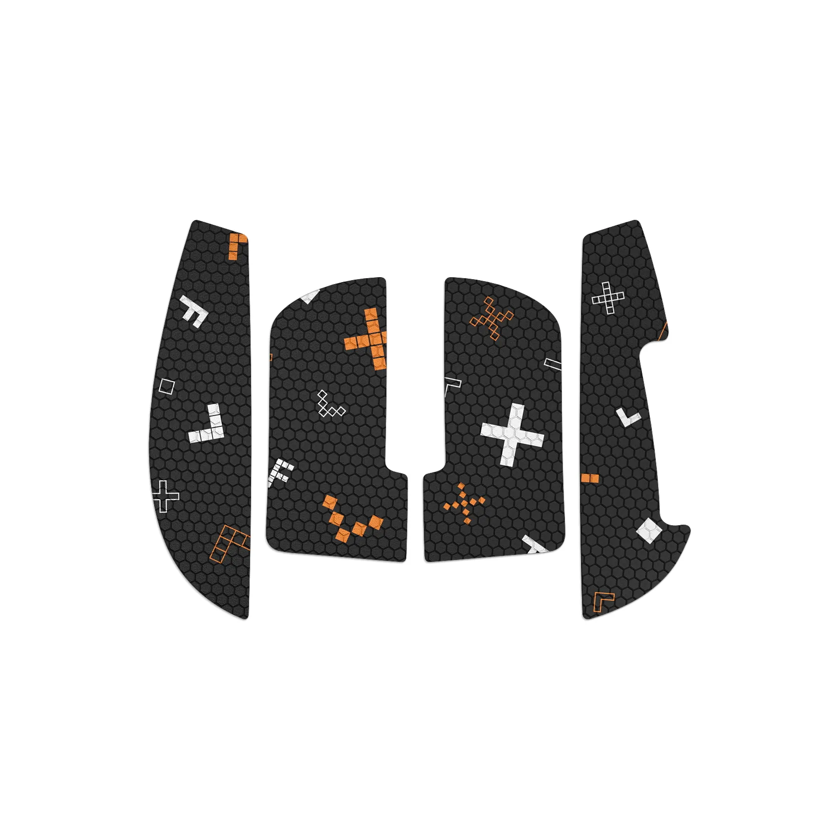 VXE R1 Pro_1 Gripy FeetGlide do VGN VXE Dragonfly R1 / R1 Pro / R1 Pro Max / R1 SE Wireless w Warszawie i Polsce widok z góry