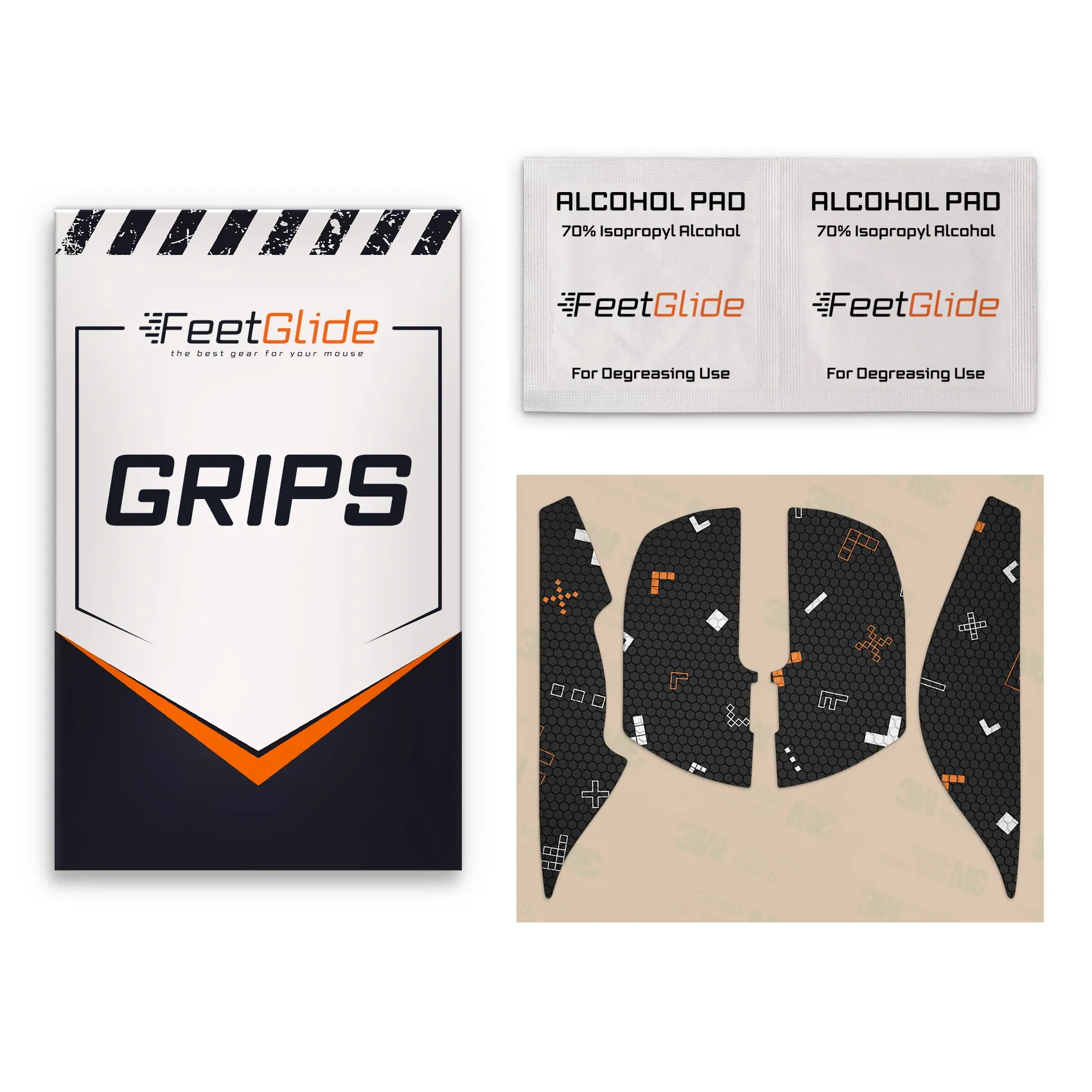 Zestaw dostawczy Gripy FeetGlide do Glorious Series One Pro
