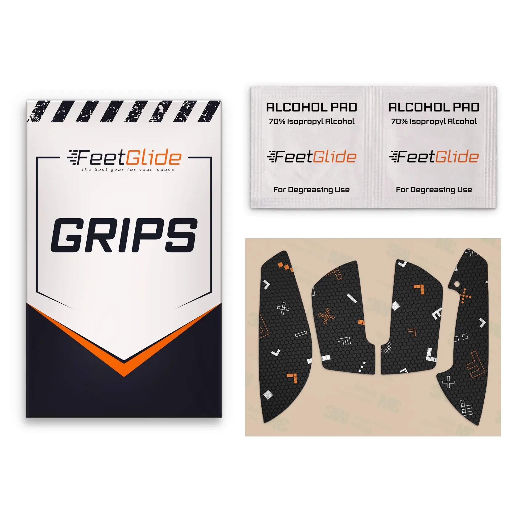 Zestaw dostawczy Gripy FeetGlide do Pulsar X3 LHD