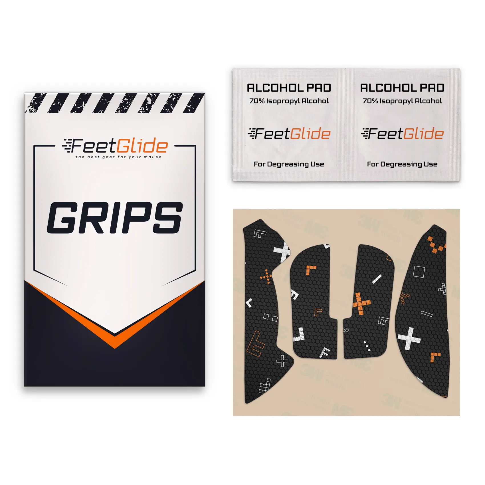 Zestaw dostawczy Gripy FeetGlide do Pulsar Xlite v3 eS Medium