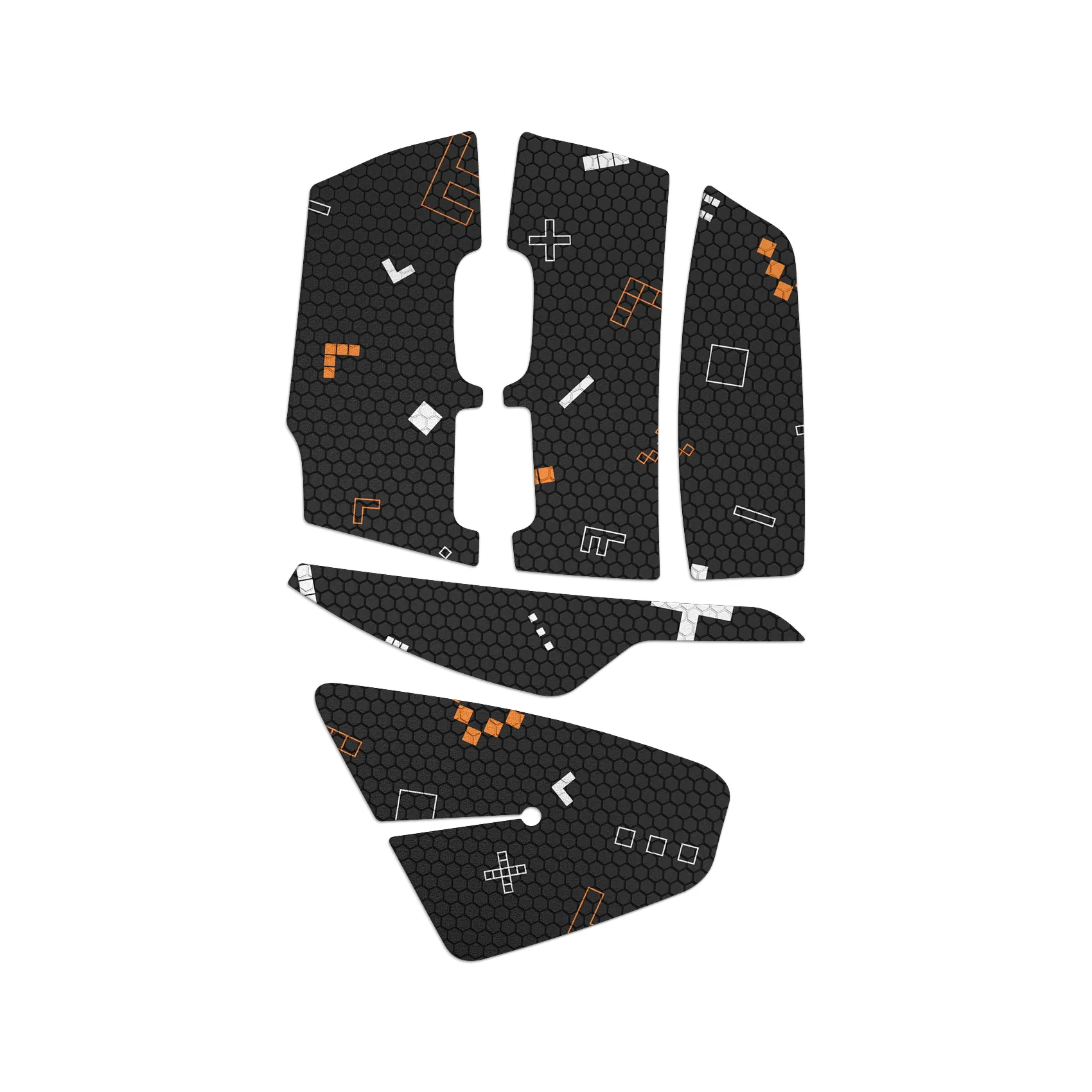 Logitech G600 MMO Gaming_1 FeetGlide Grip Tape for Logitech G600 MMO Gaming - top view