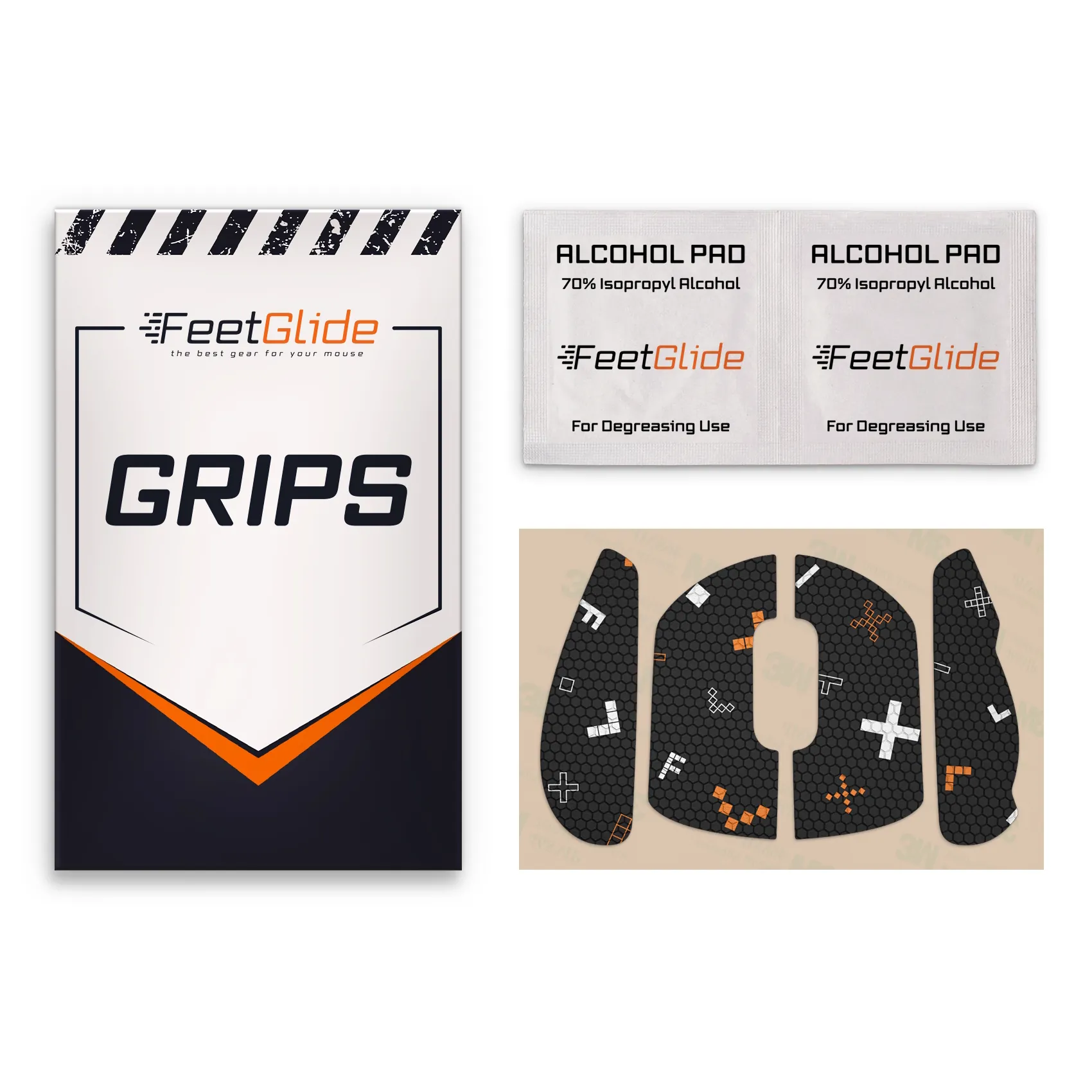 Orbital Pathfinder_3 Накладки FeetGlide для Orbital Pathfinder зображення комплекту поставки