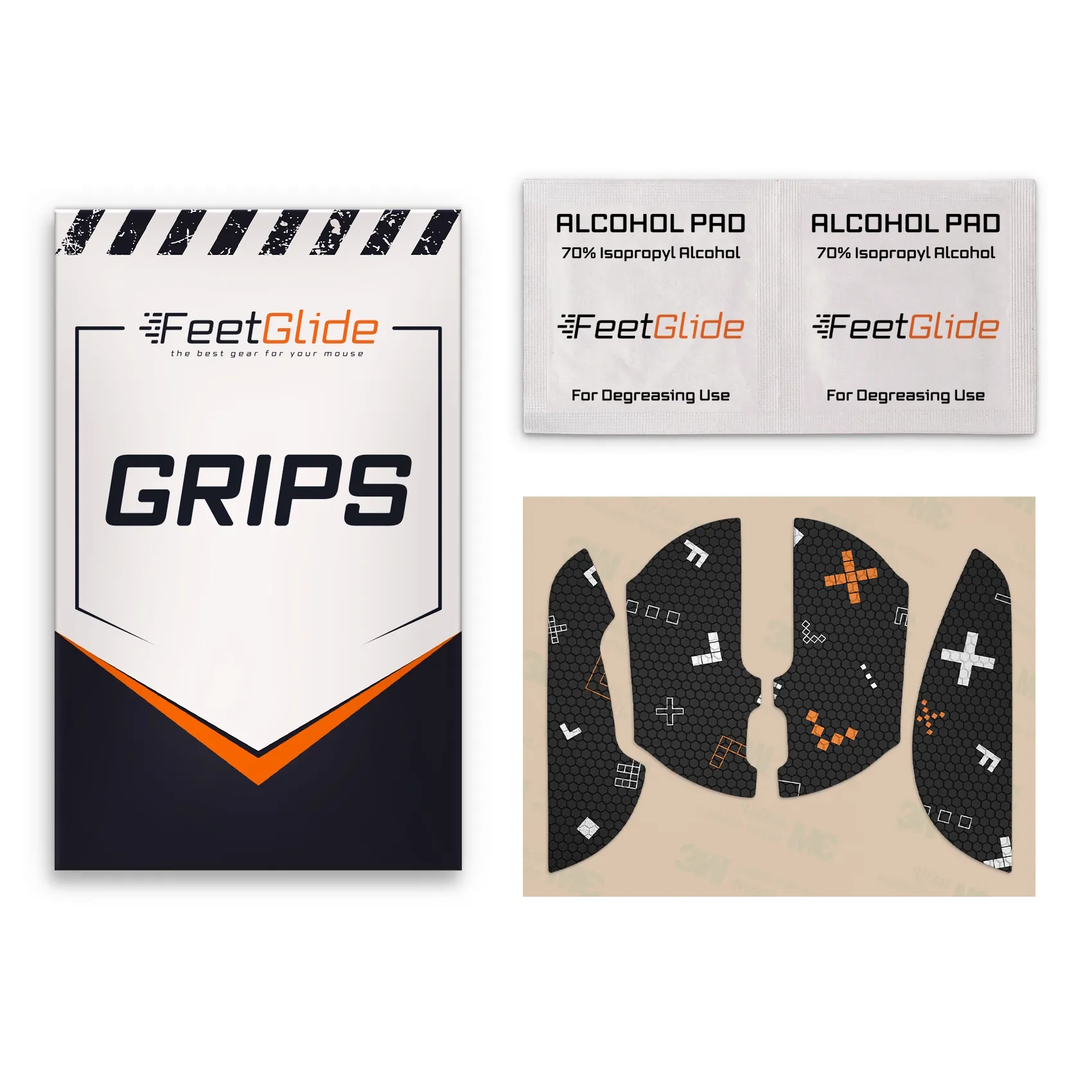 Finalmouse Starlight-12 Medium_3 Накладки FeetGlide для FinalMouse Starlight-12 Medium комплект поставки