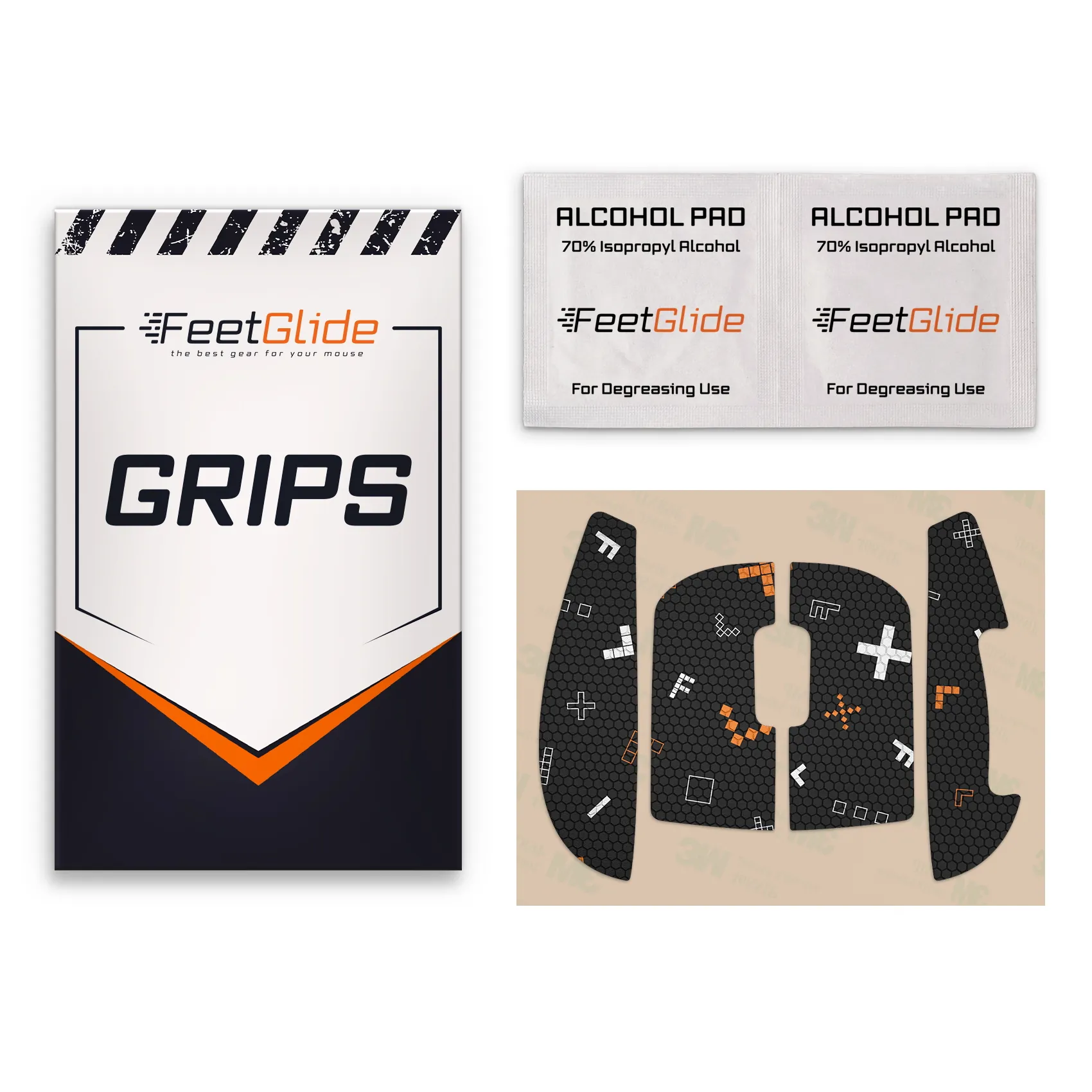 Pulsar X2H v3_3 Накладки FeetGlide для Pulsar X2H v3 комплект поставки