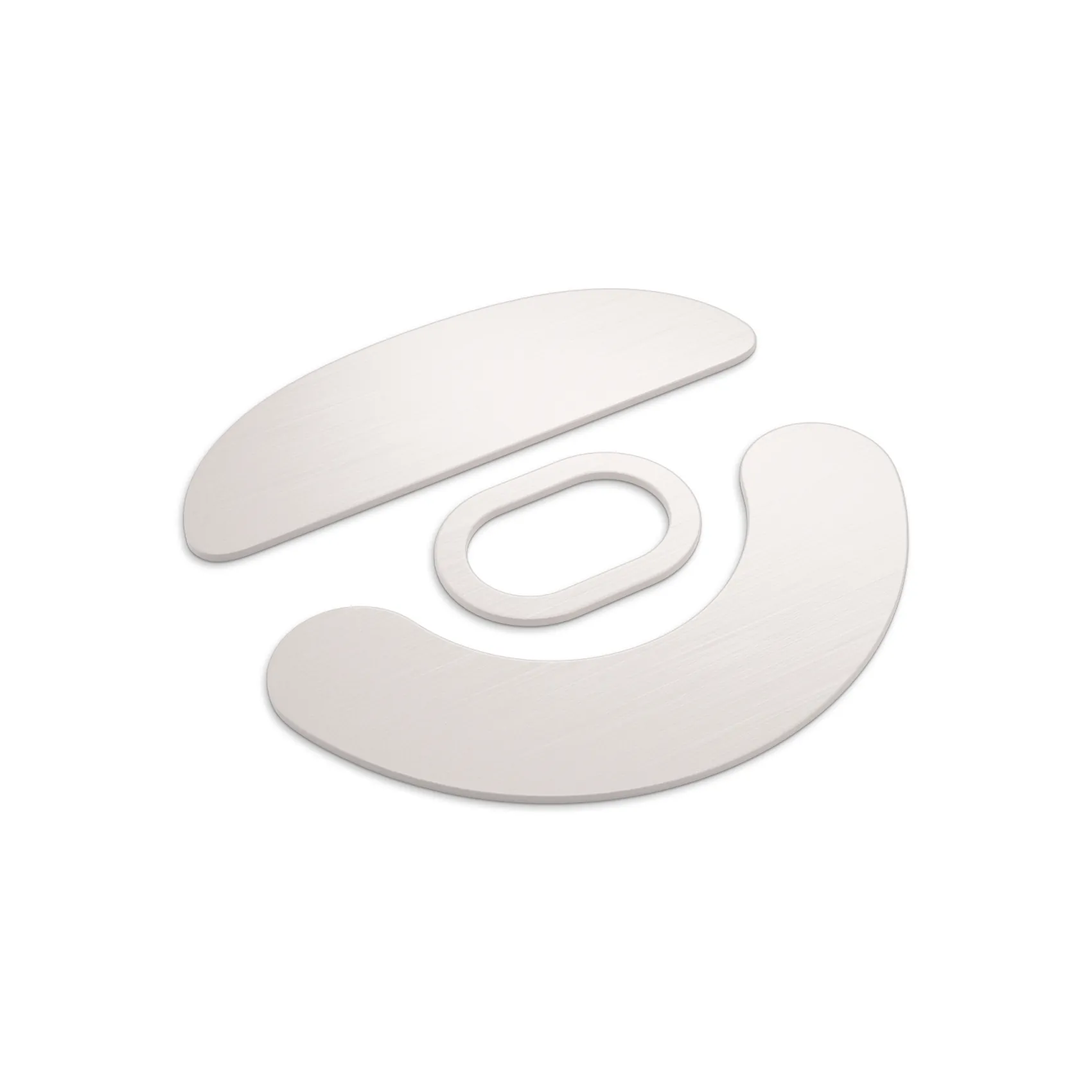 FeetGlide Skates for Ajazz AJ179 V2 Max - side view