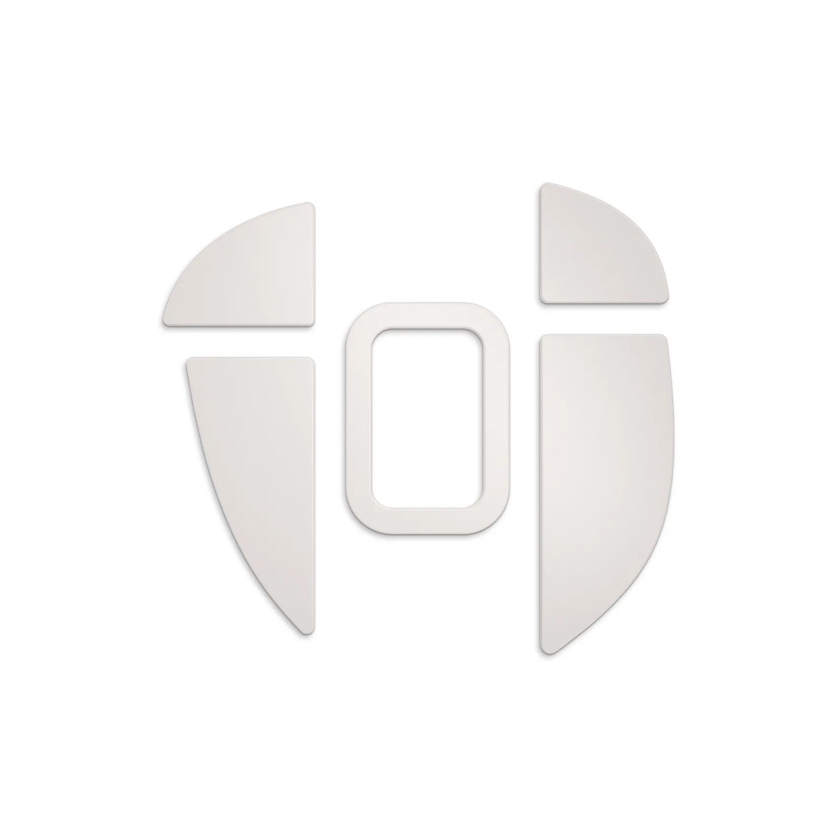 FeetGlide Skates for Bloody R73 Pro / R73 Ultra - top view