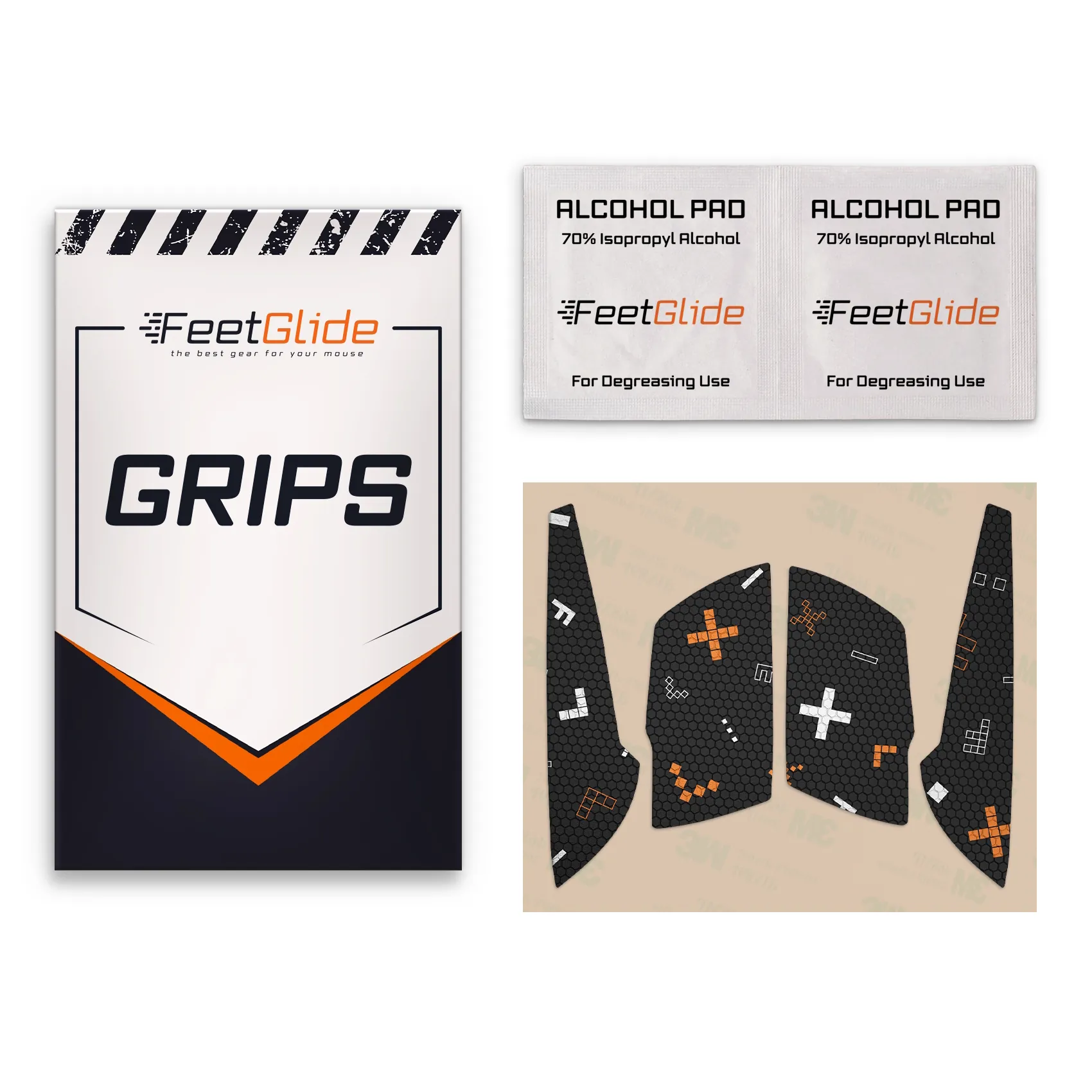 FeetGlide Grip Tape for Asus ROG Pugio II ver. - delivery set