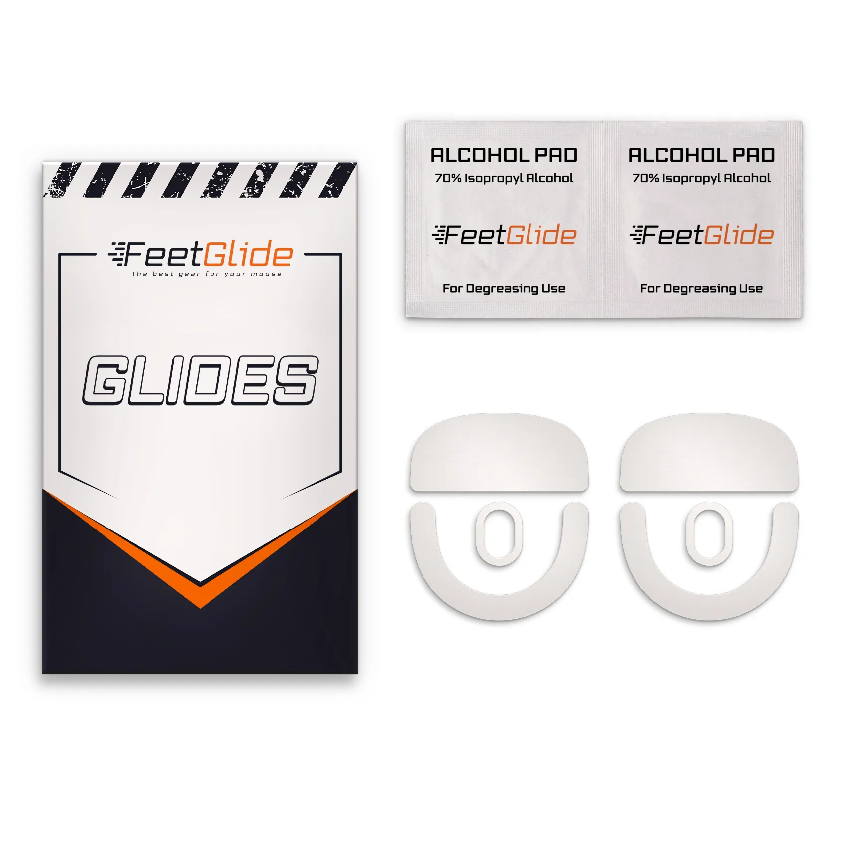 Zestaw dostawczy FeetGlides do Attack Shark X8 SE / X8 Plus / X8 Pro / X8 Ultra ver.