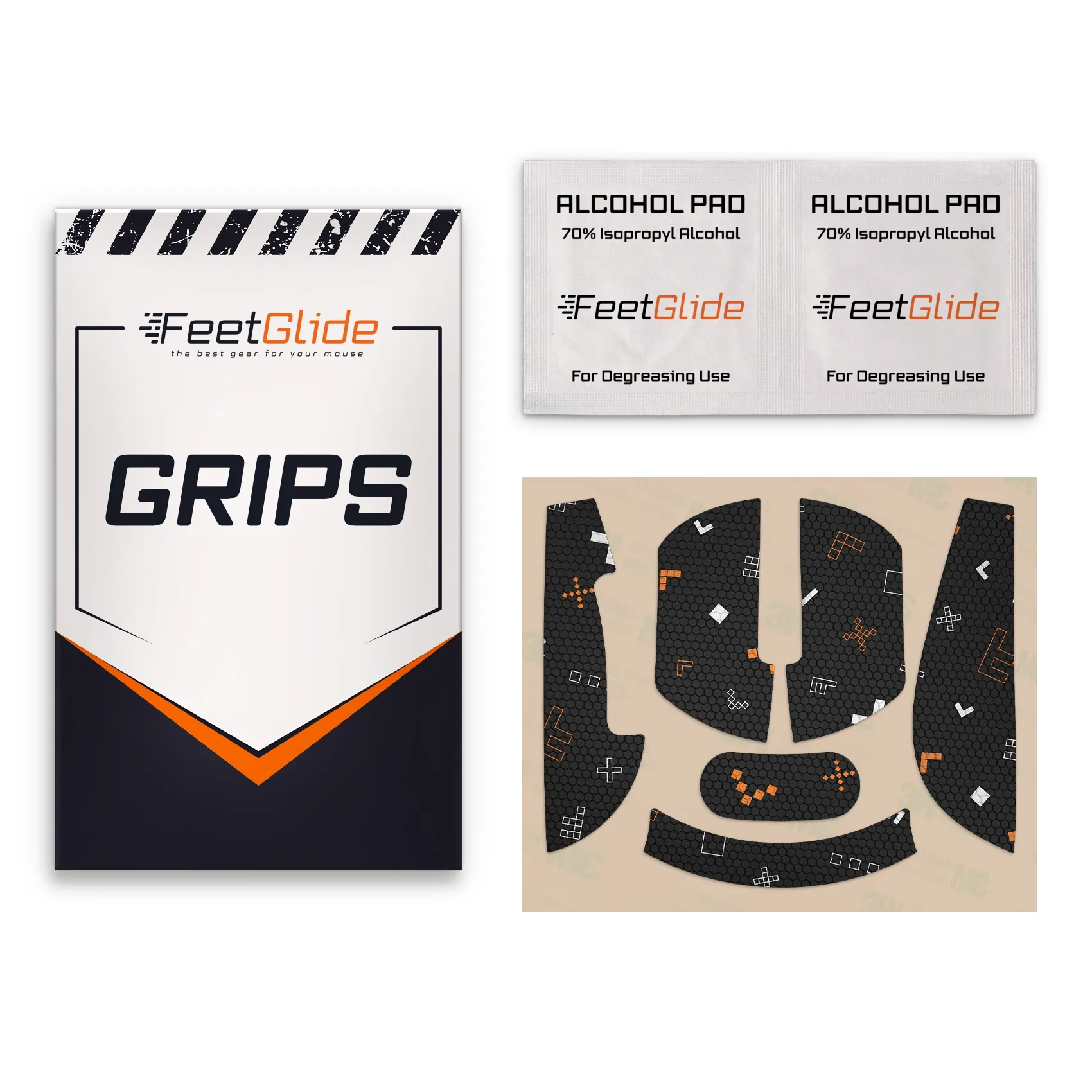 Zestaw dostawczy Gripy FeetGlide do Attack Shark X8 SE / X8 Plus / X8 Pro / X8 Ultra ver.