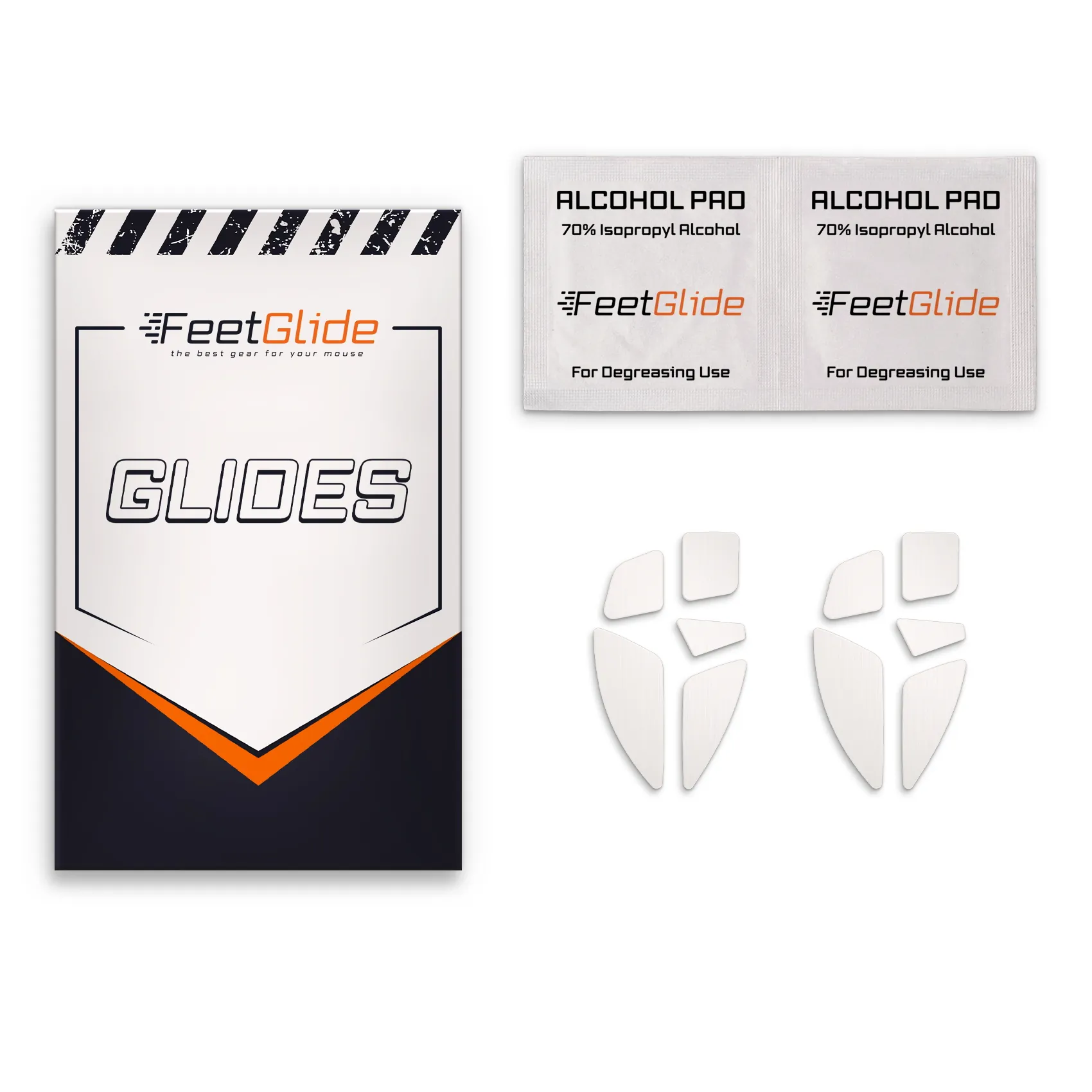 FeetGlide Skates for Logitech M705 Marathon 2018 ver. - delivery set