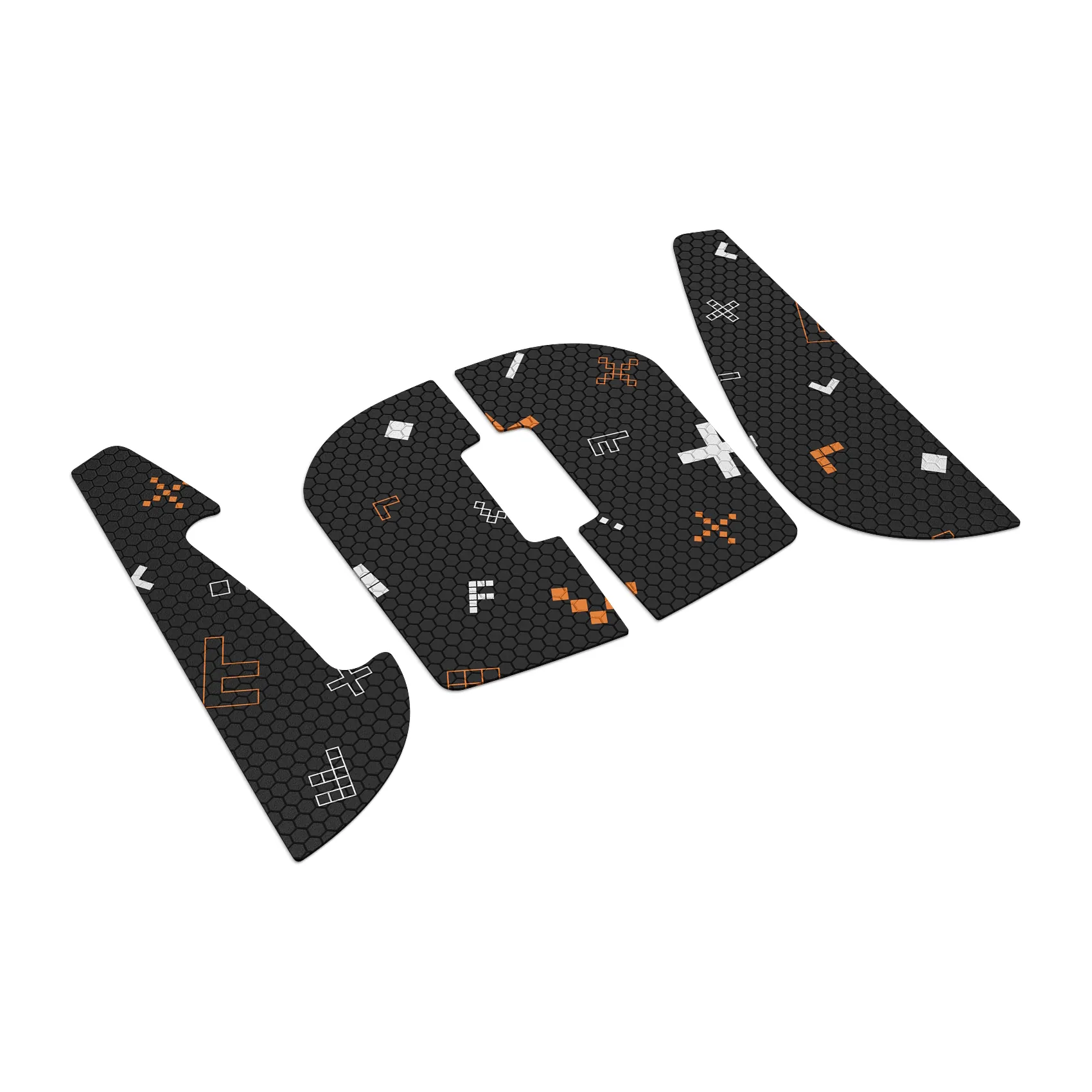 Накладки FeetGlide для Pulsar X2N CrazyLight ver. в Киеве и Украине - вид сбоку