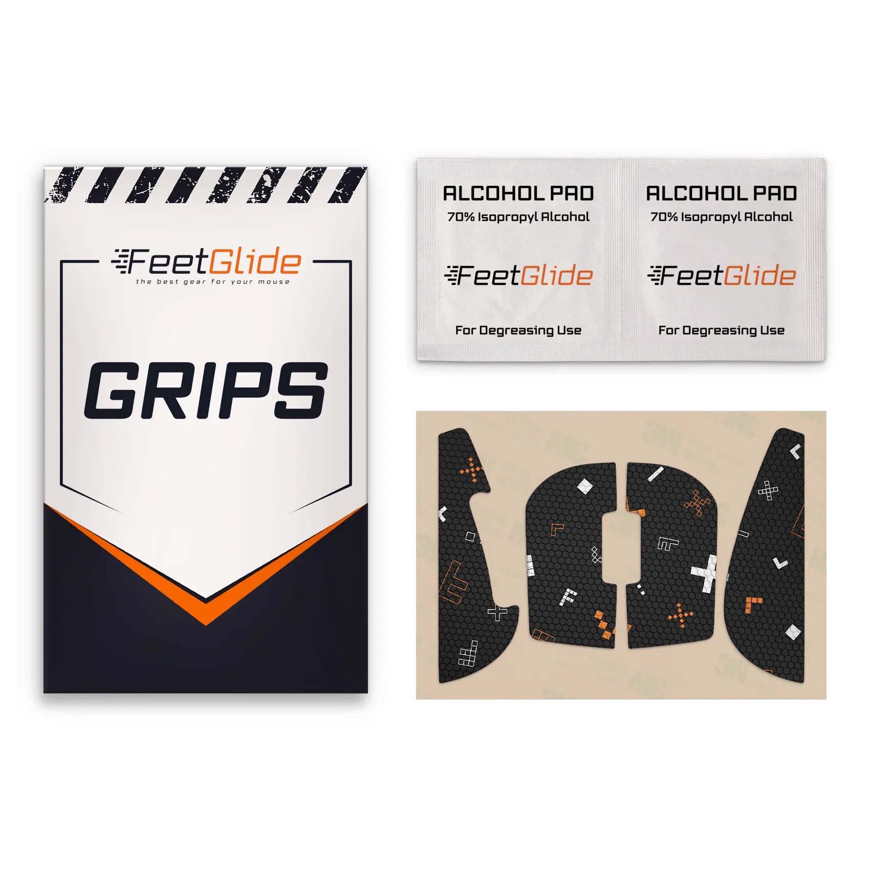 Накладки FeetGlide для Pulsar X2N CrazyLight ver. комплект поставки
