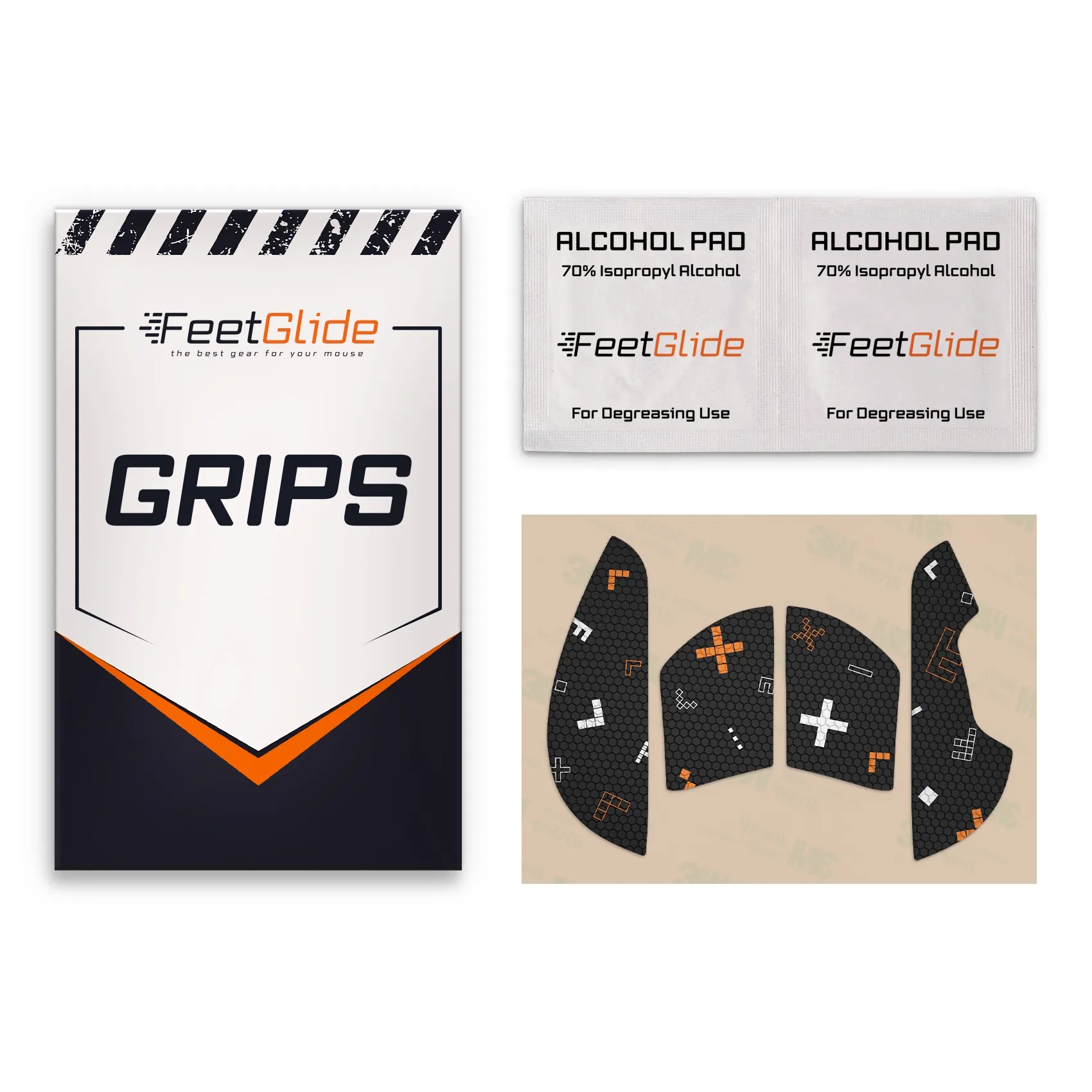 FeetGlide Grip Tape for WLmouse Beast X Max ver. - delivery set