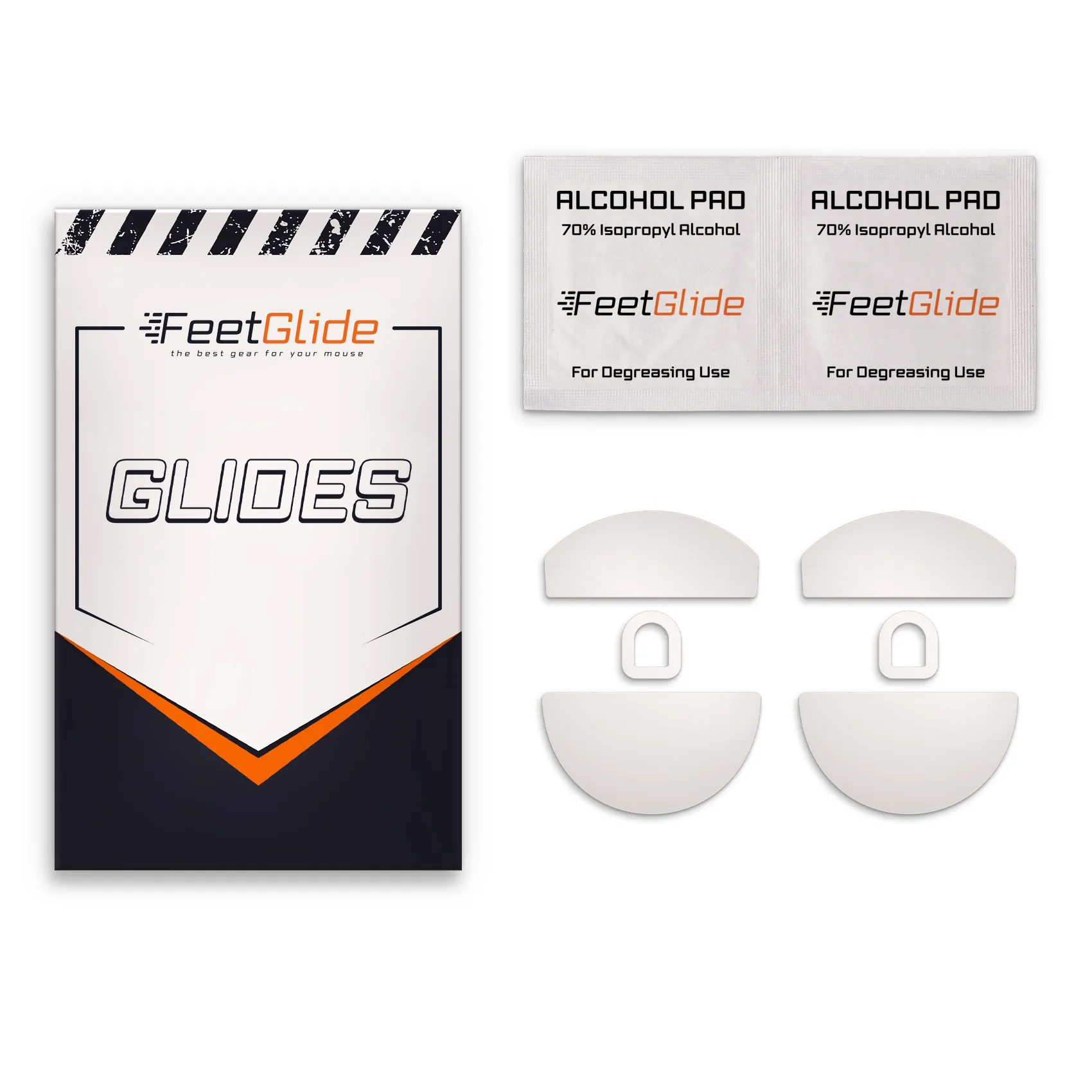 FeetGlide Skates for Pulsar Pro Series Jinggg-X - delivery set